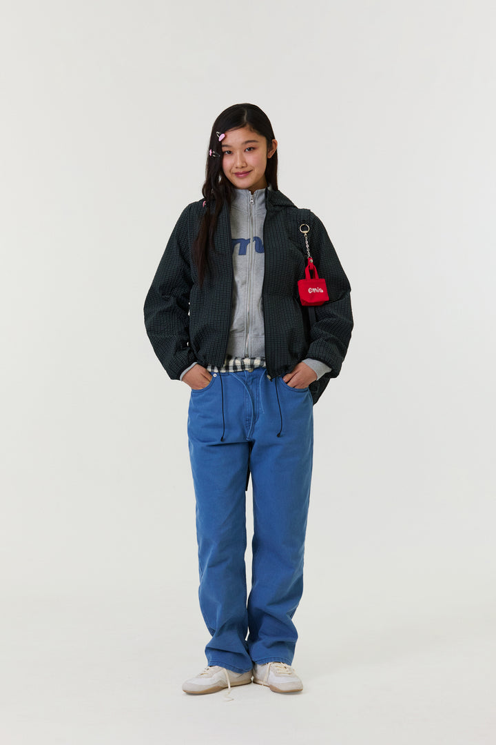 EMIS Packable Windbreaker-Black