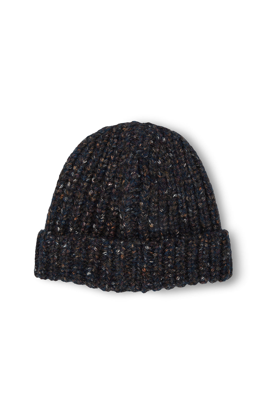 [matinkim] MATIN MIXED YARN BEANIE IN NAVY