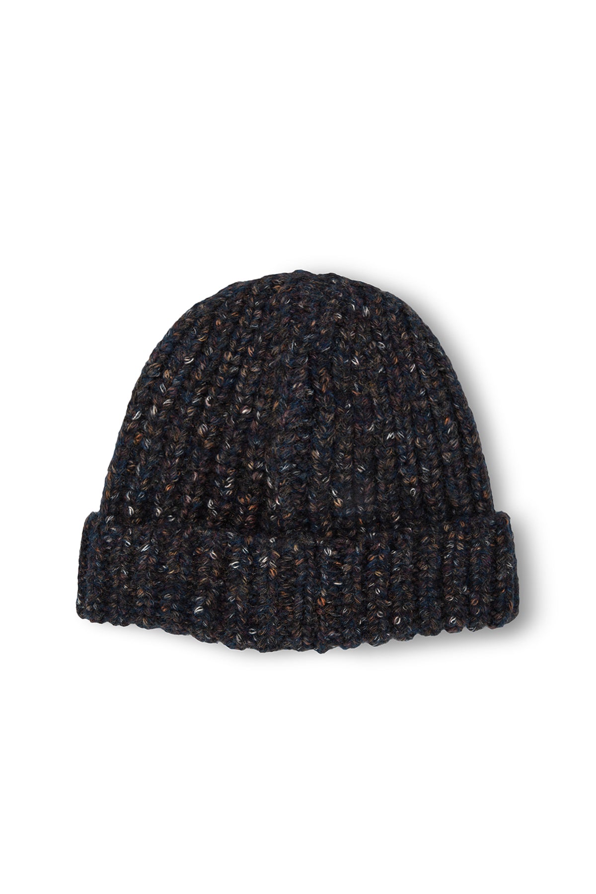 [matinkim] MATIN MIXED YARN BEANIE IN NAVY