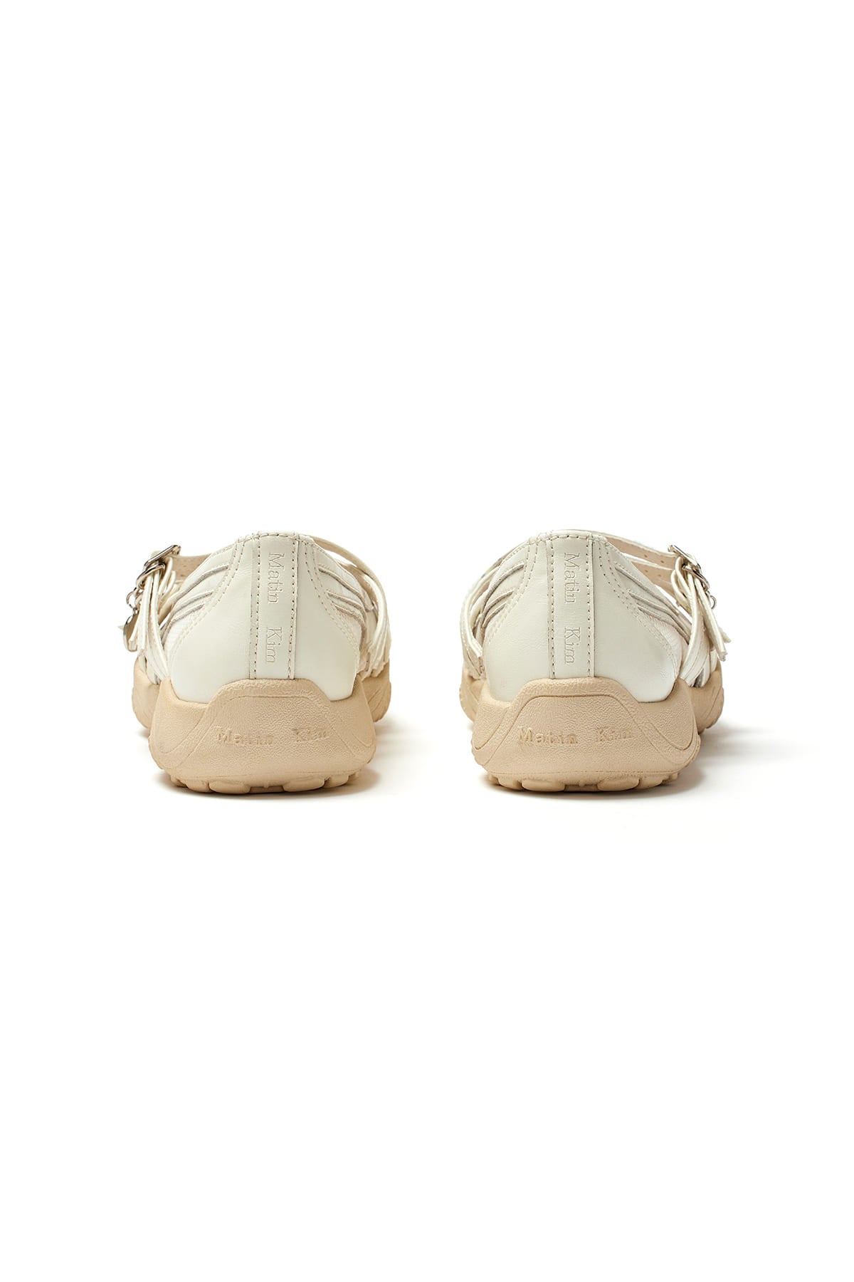 Matinkim Matin Mesh Maryjane Sneakers IN Ivory