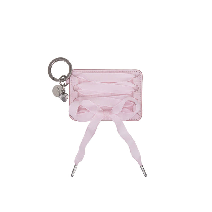 Vunque Ribbon Card Charm Pale Pink