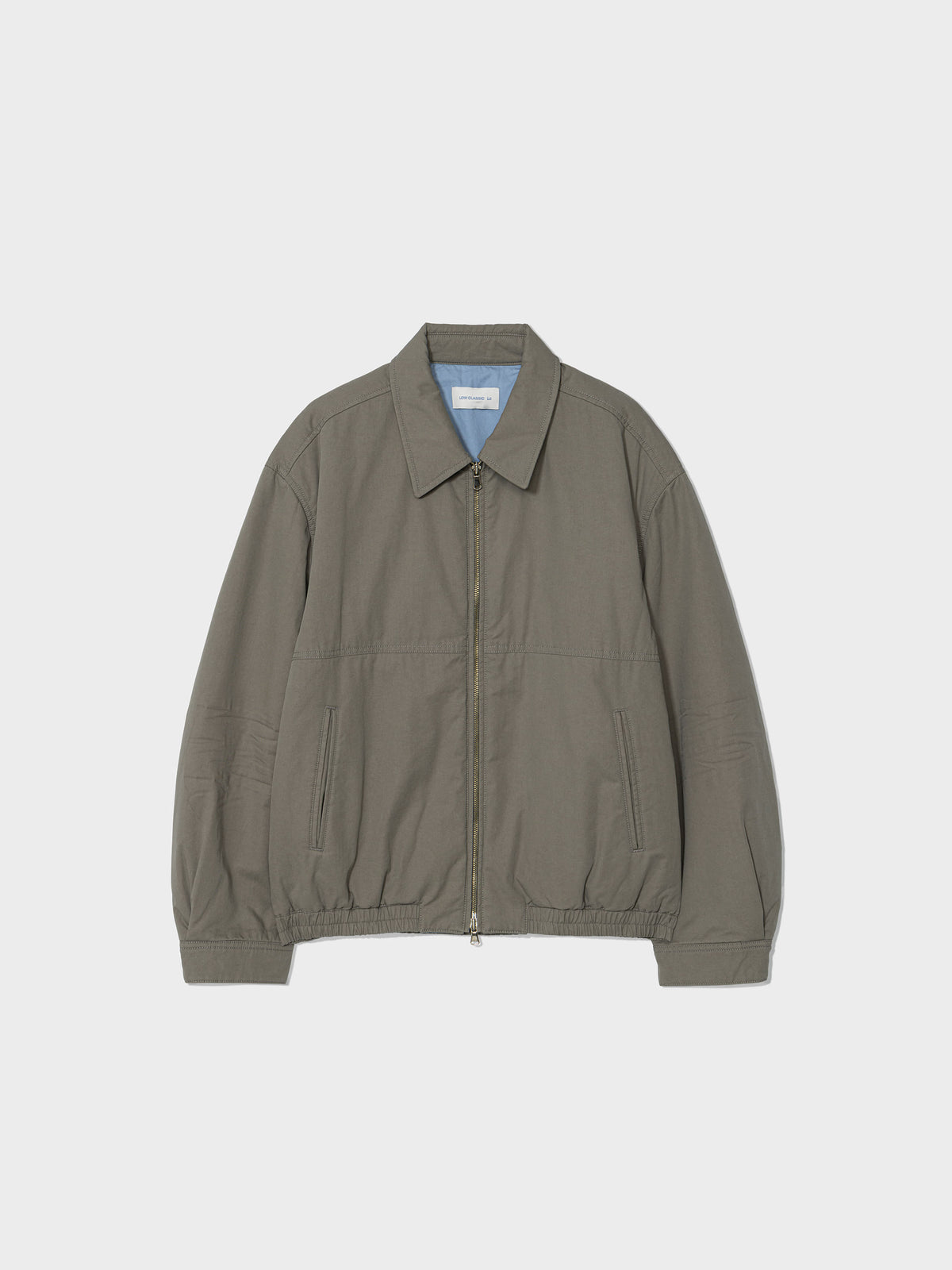 Low Classic Washed Cotton Jacket Khaki Beige