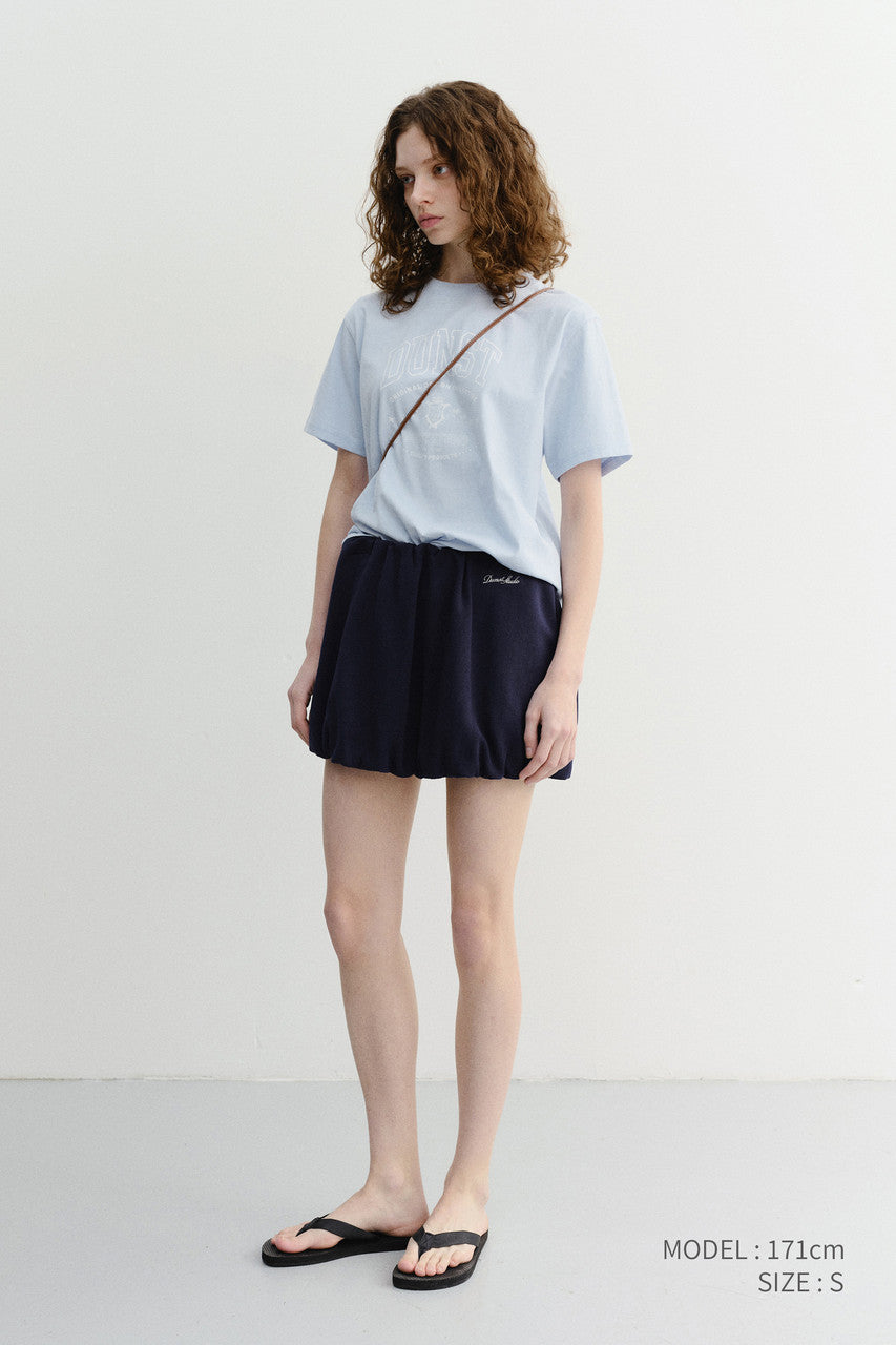 Dunst Unisex Cupid Arch Logo T-Shirt Soft Blue
