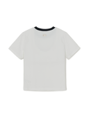 [MLB] Women's Summer Fruits Lifestyle Slim Semi Crop Ringer T-Shirts