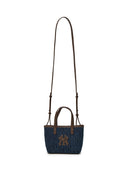 MLB Korea Classic Monogram Denim Embo Mini Cross Bag
