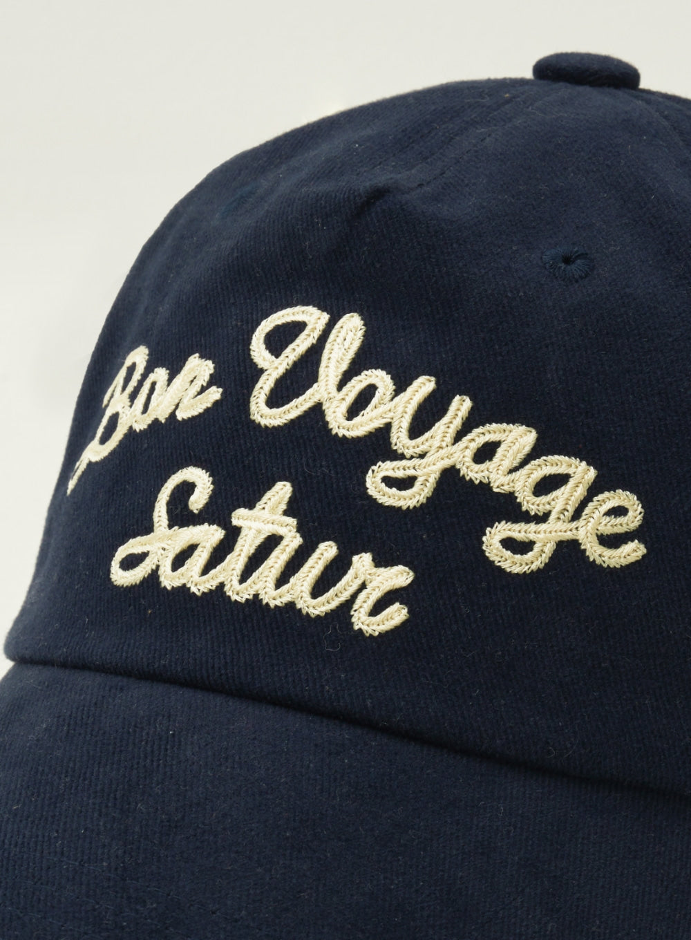 [satur] Bon Voyage 5 Panel Ball Cap - Navy