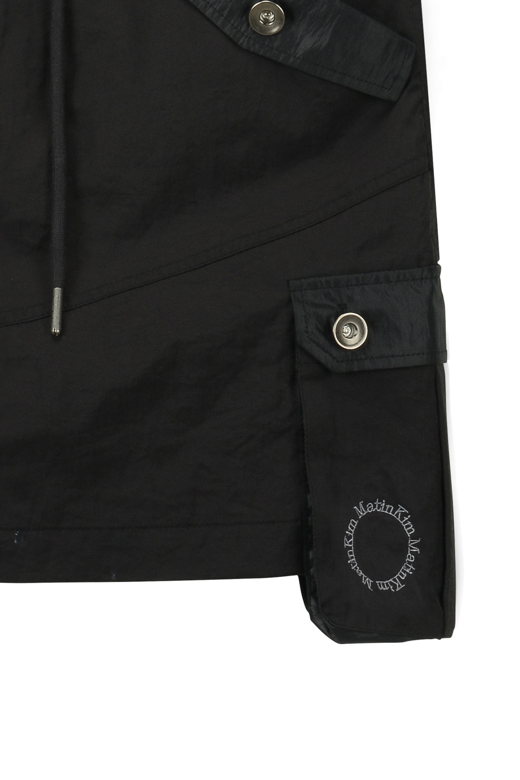 Matinkim Cargo Mini Skirt IN Charcoal