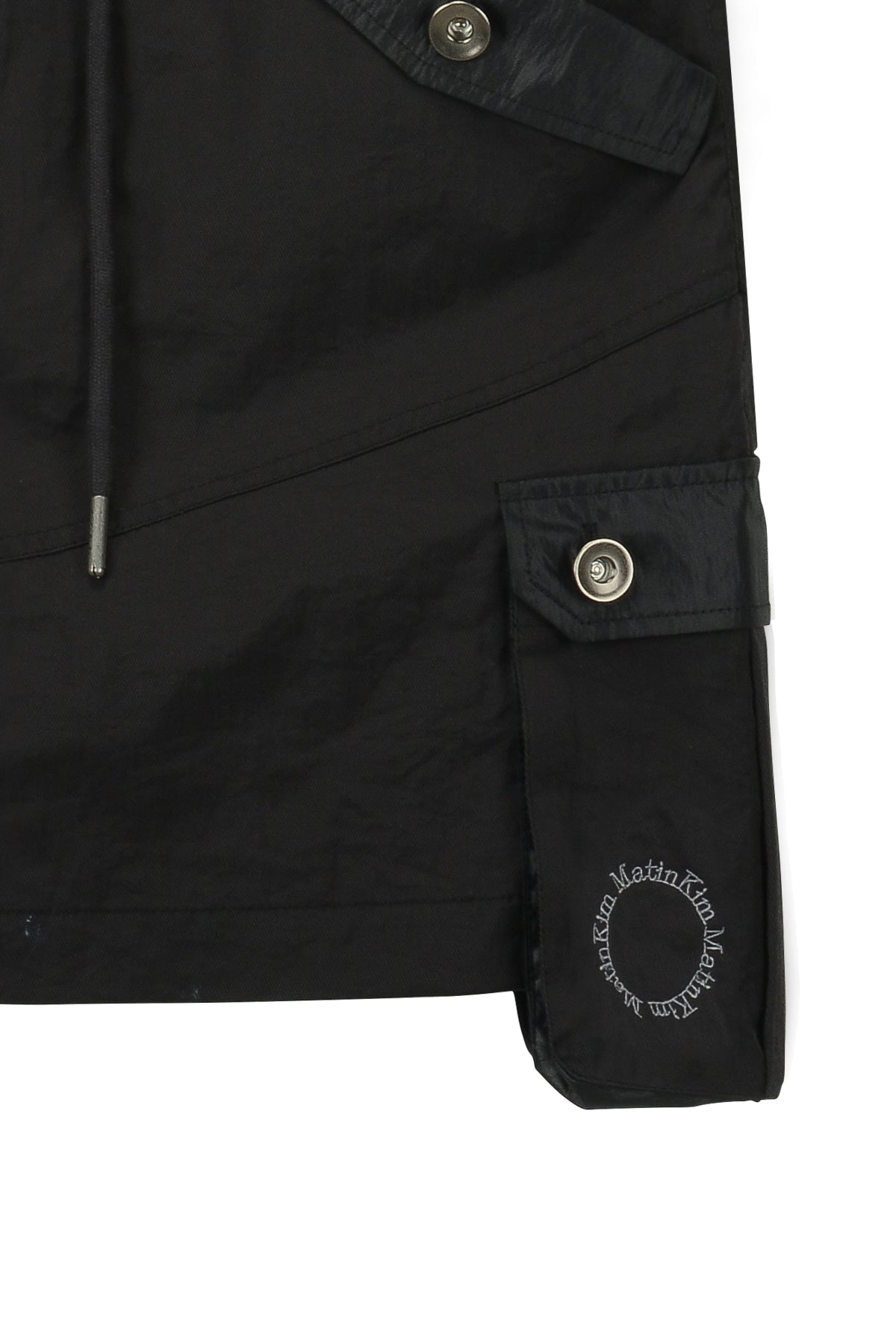 Matinkim Cargo Mini Skirt IN Charcoal