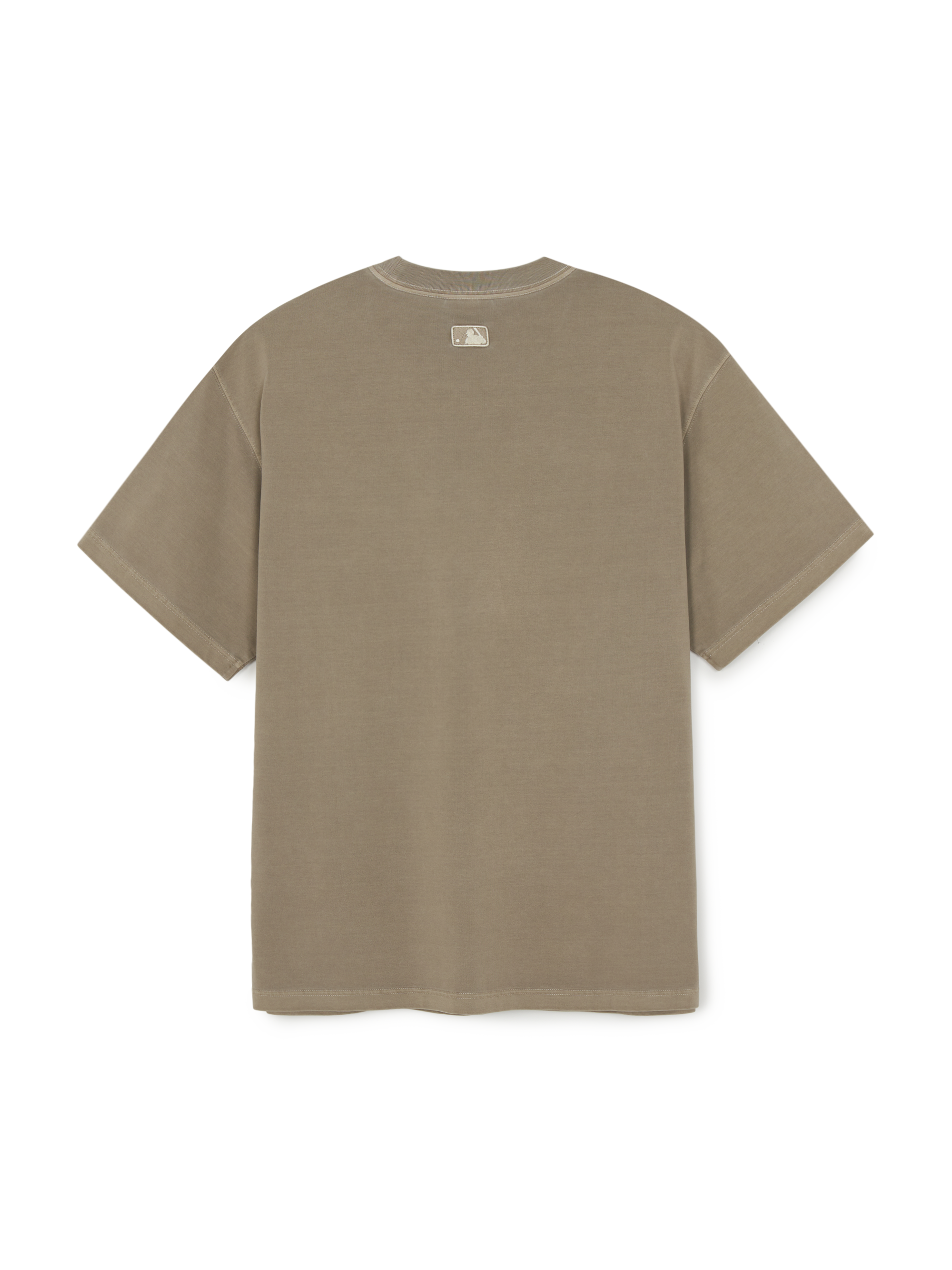 MLB Korea Vintage Washing Letter Graphic T-shirt