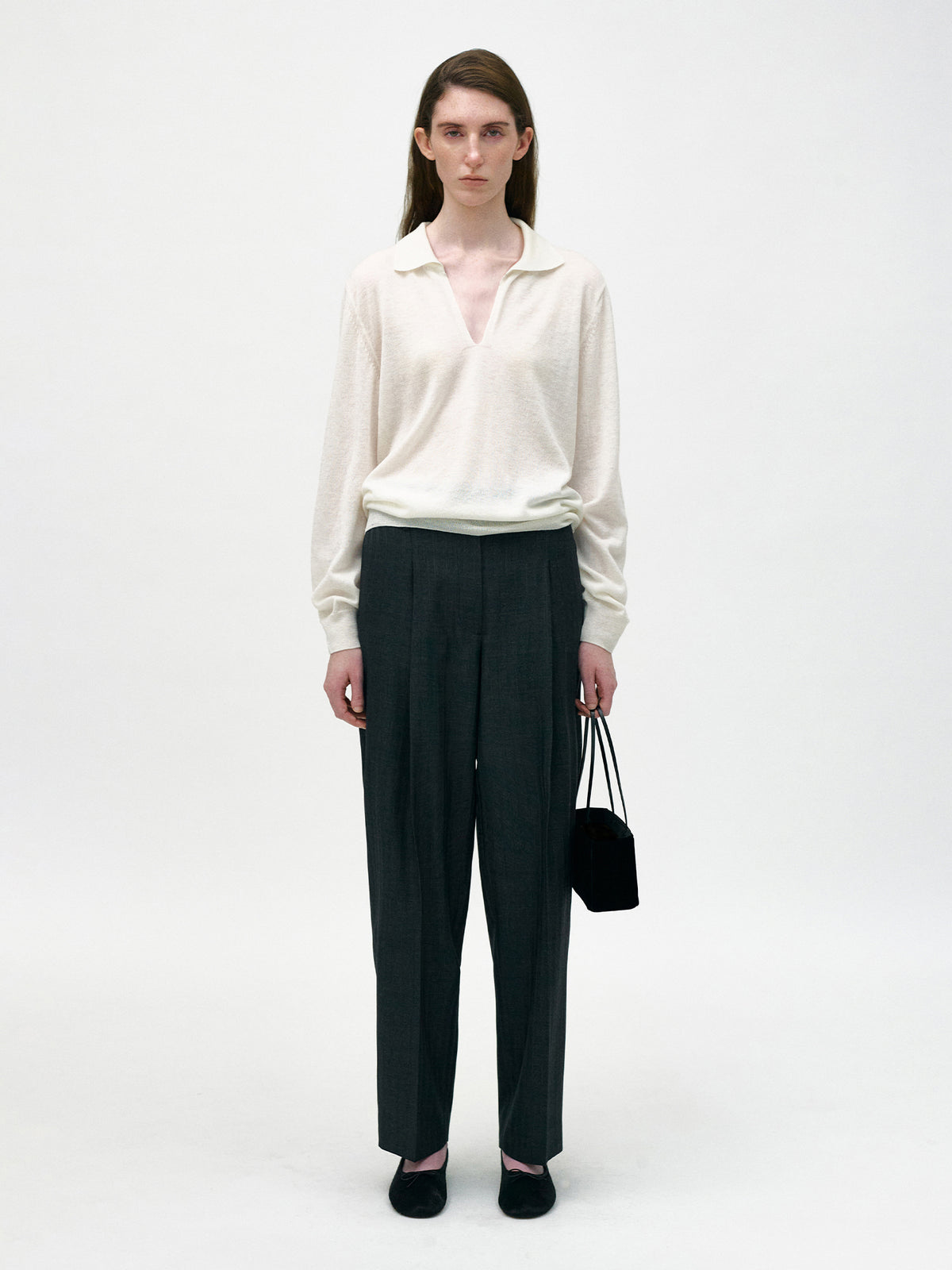 Nothing Written Haze stripe pants (Deep slate)