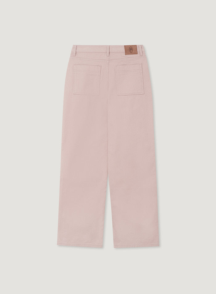 Mango Maniplease Zen Fatigue Jeans Light Pink