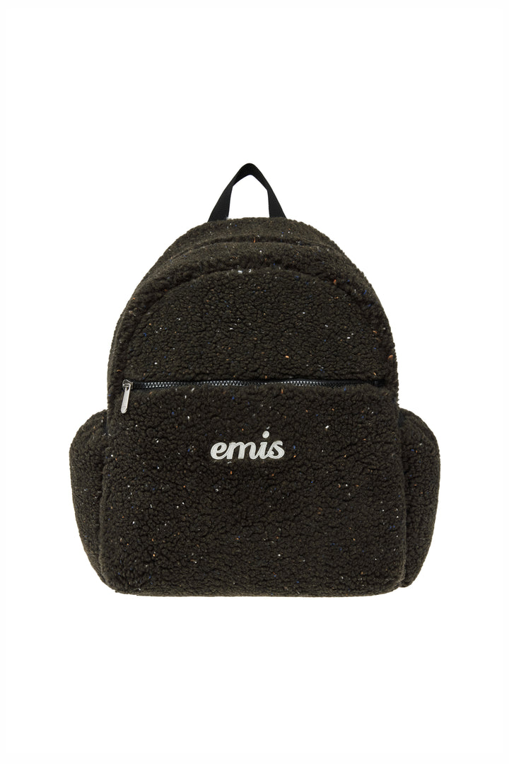 EMIS Shearling Backpack-Khaki
