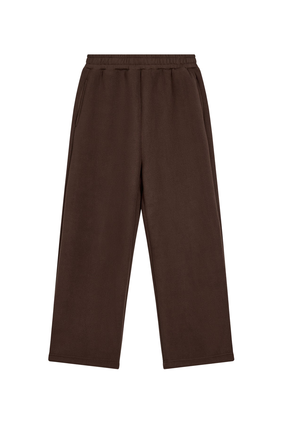 Emis Fleece Combi Pants-Brown