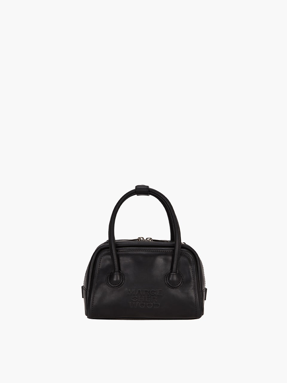 Margesherwood Soft Tote Mini black pull-up