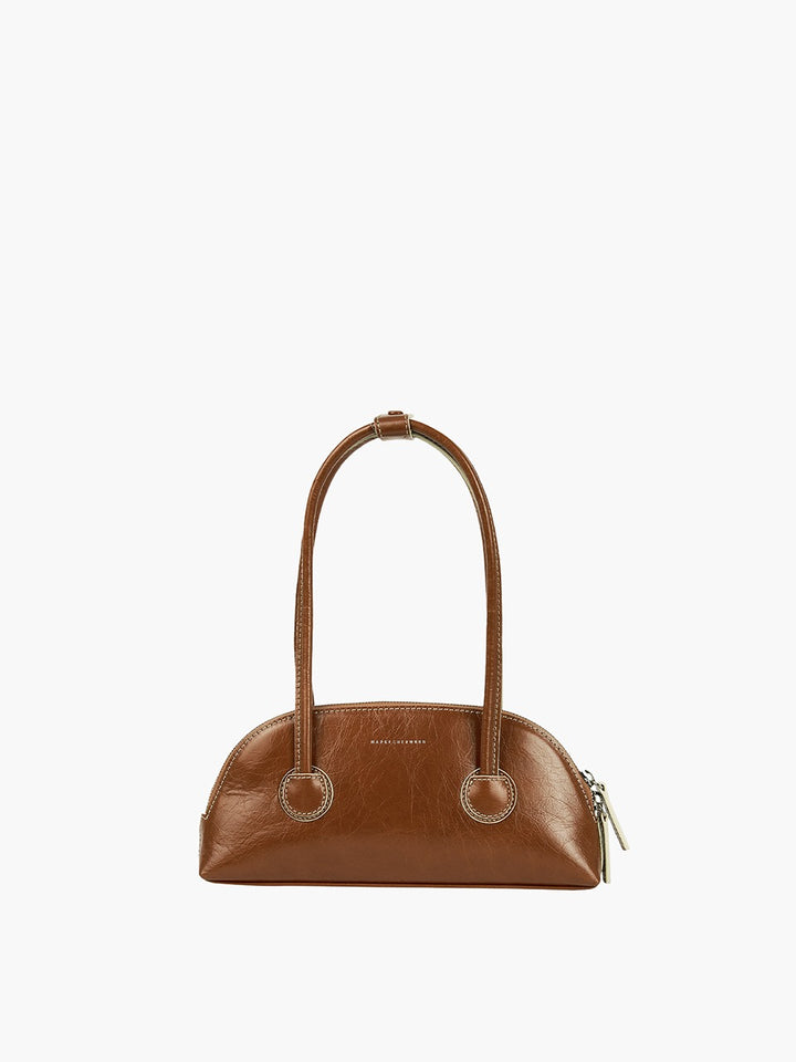Margesherwood Bessette Shoulder brown crinkle