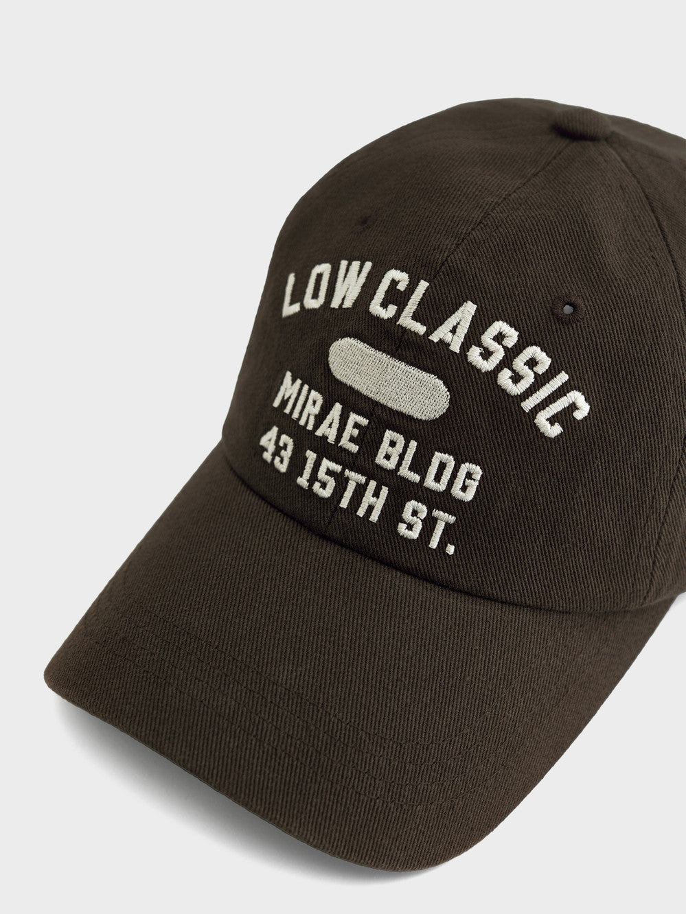 [Low Classic] Mirae Cotton Lc Cap_Brown