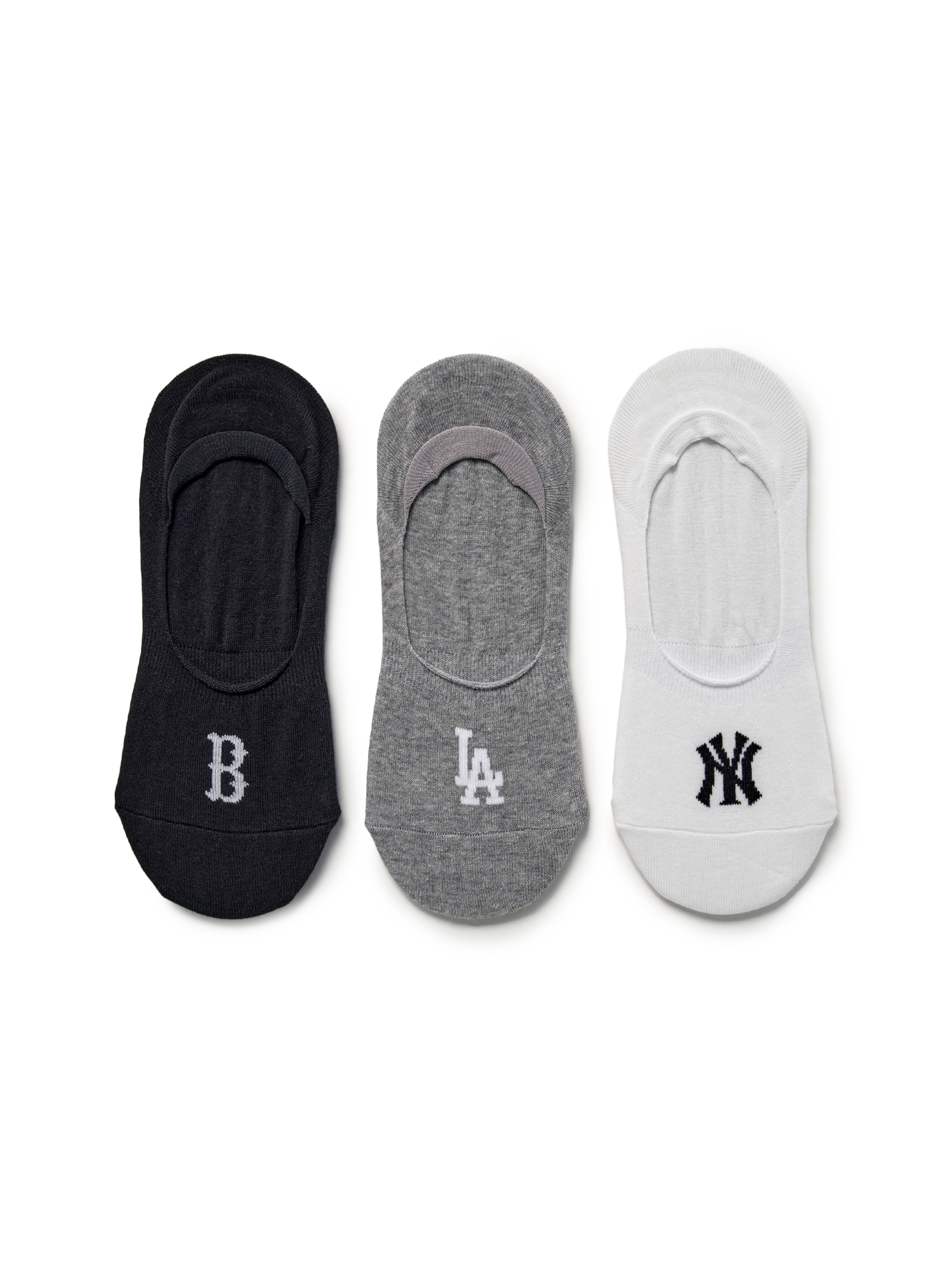 MLB Korea Small Logo Fake Socks 3pairs Set