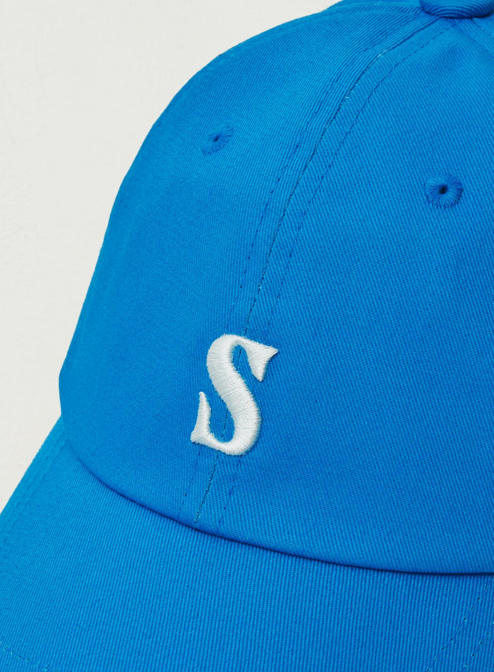 [satur] Classic Small Logo Ball Cap - Blue
