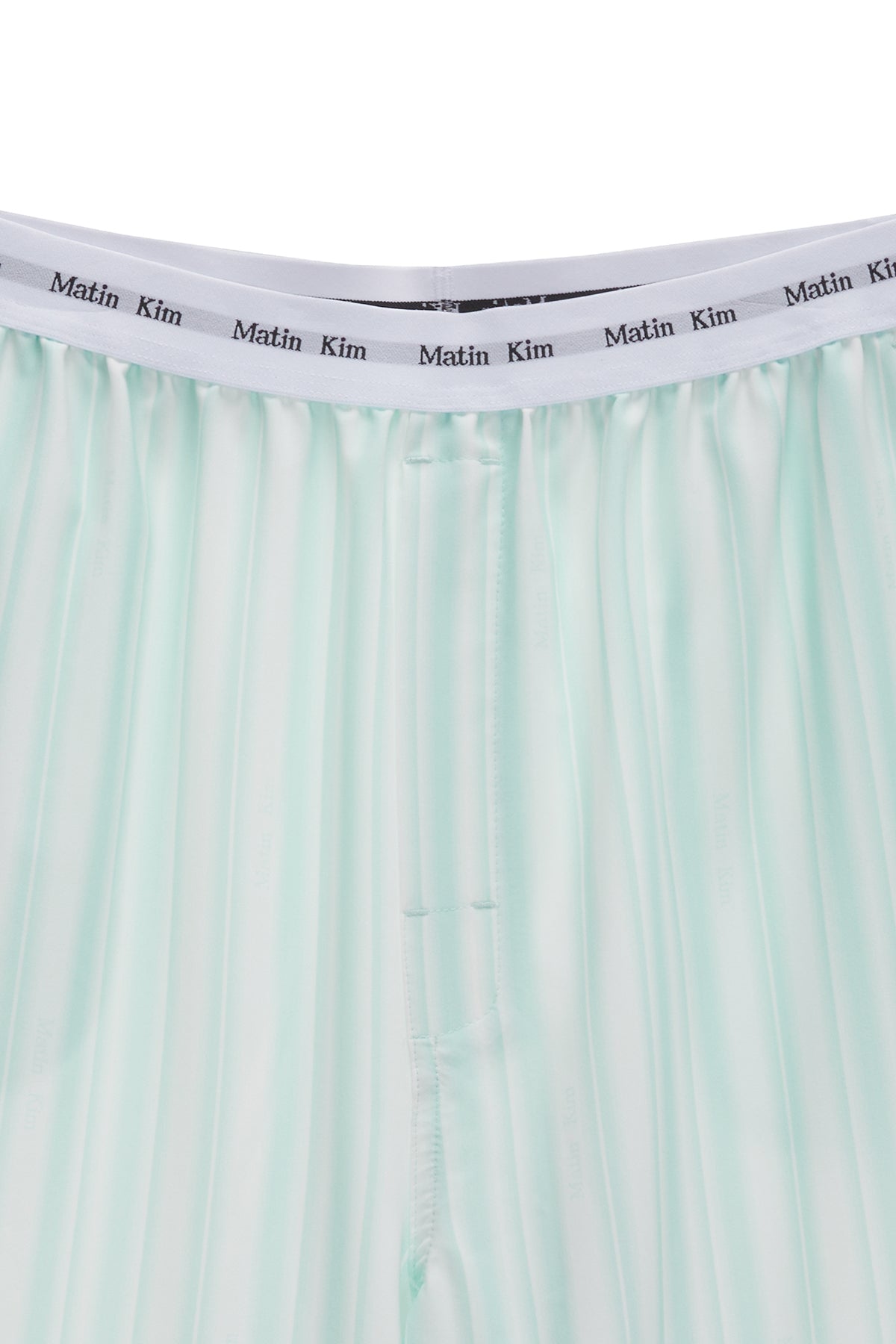 Matinkim Cozy Pajama Stripe Pants IN Green