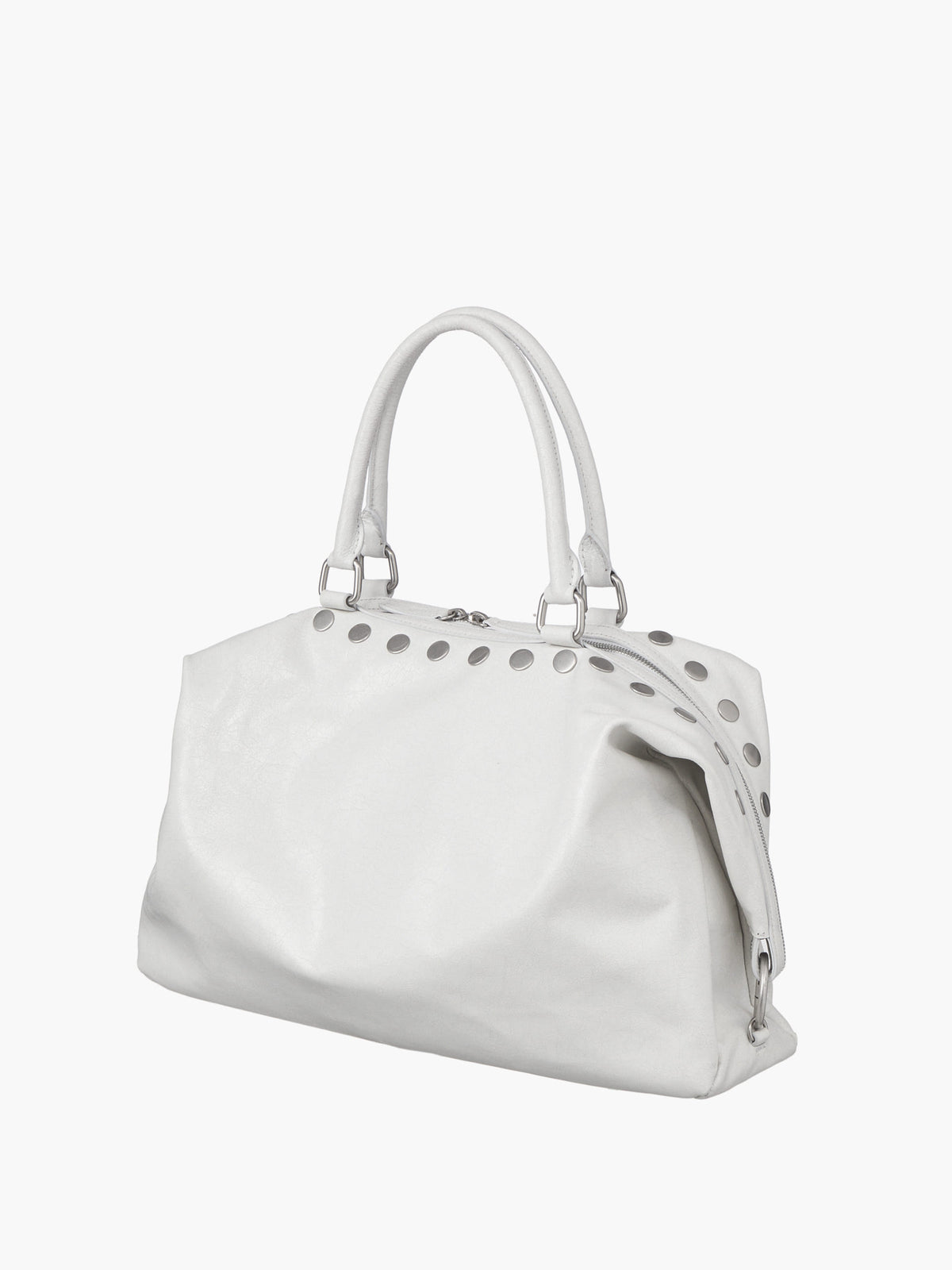 Margesherwood Dumpling Stud off white cracked