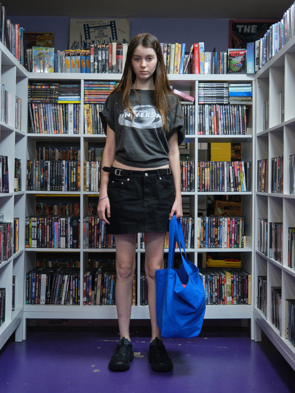 Low Classic Universal Regular Tee Charcoal