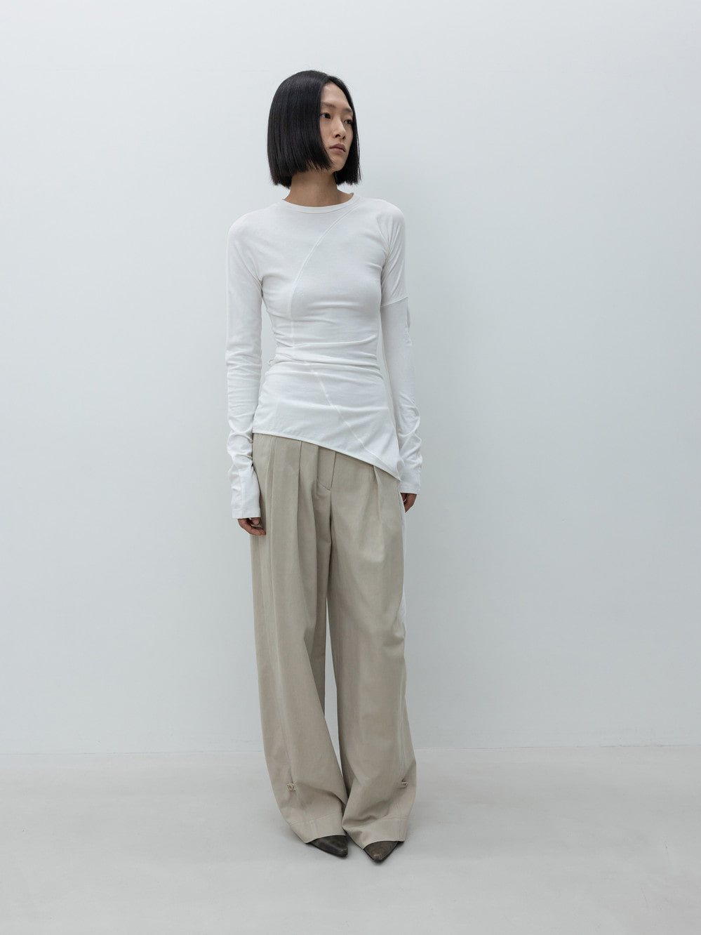 Low Classic Lc Wrap T-Shirt White