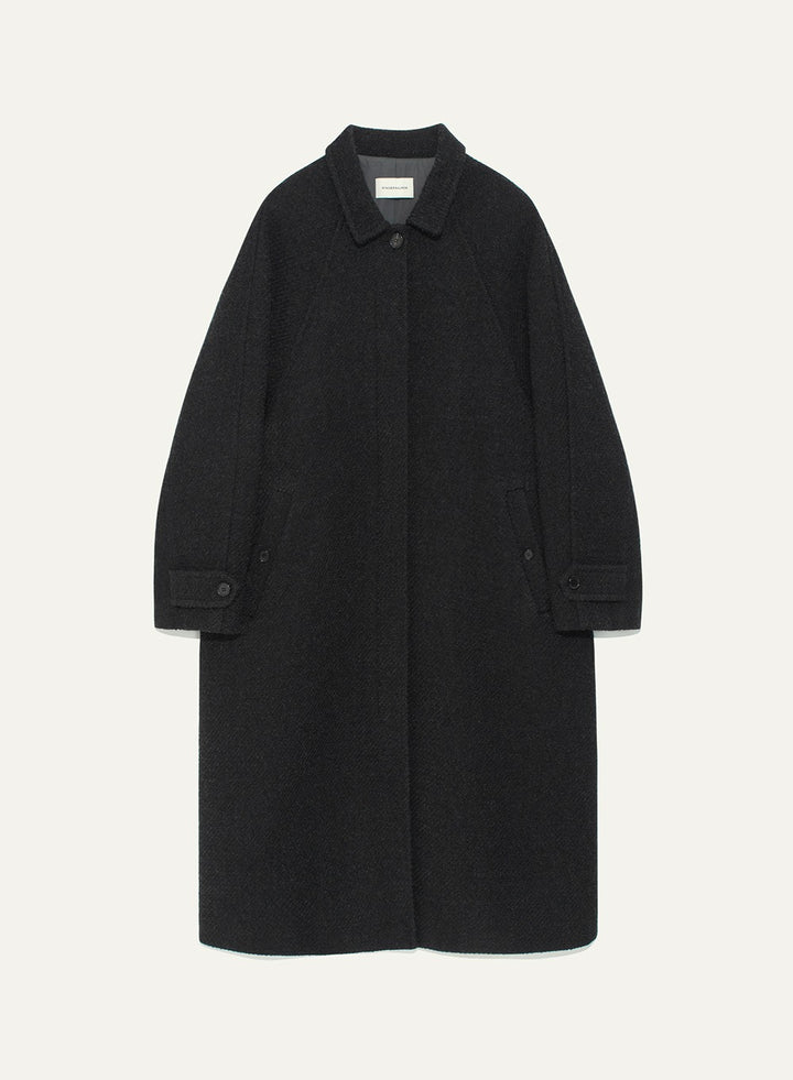 Kindersalmon Lucy Mohair Coat Melange
