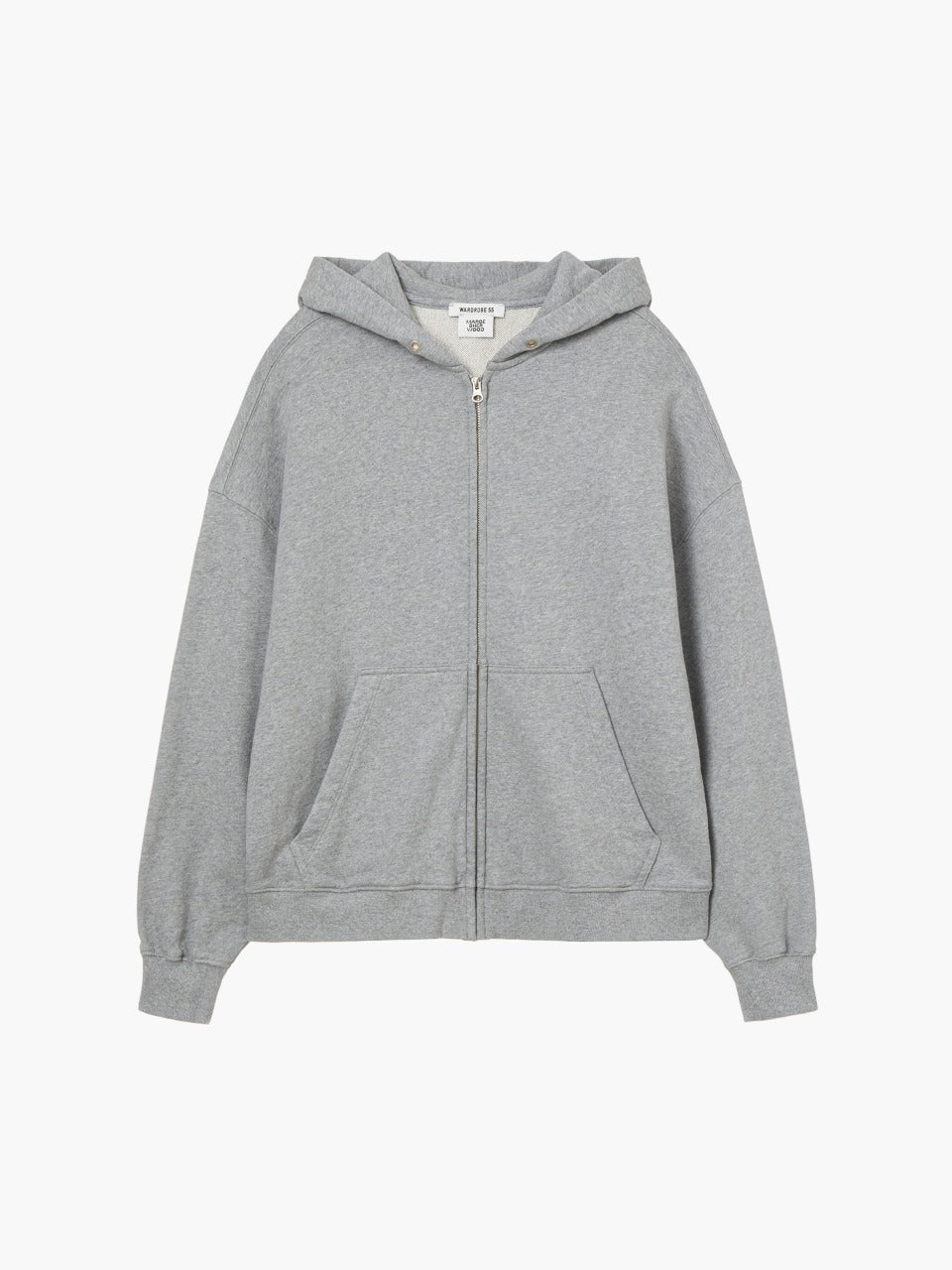 Margesherwood Basic Hood Jersey Jumper grey