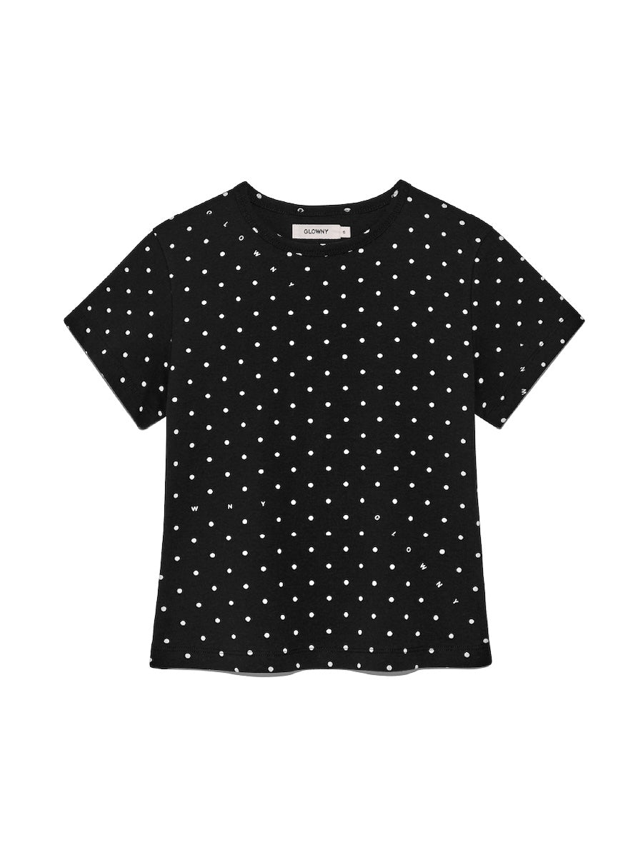 GLOWNY Wild Baby Tee (Onyx Fleck)