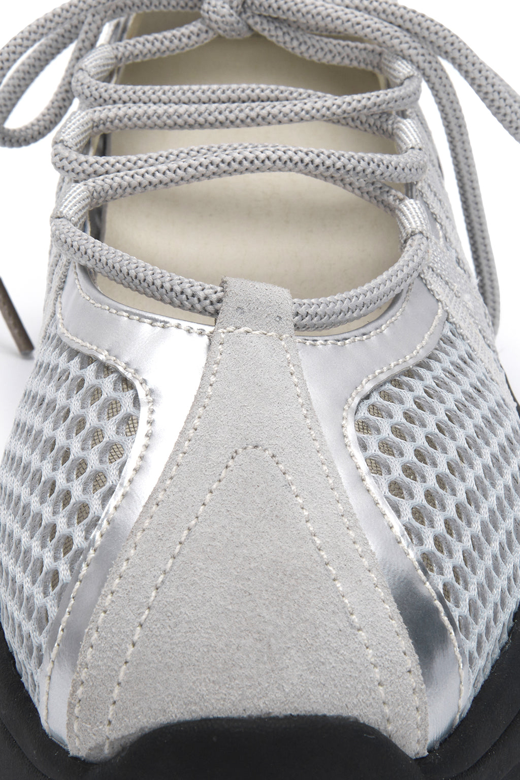 Matinkim Mesh Ballet Sneakers IN Silver