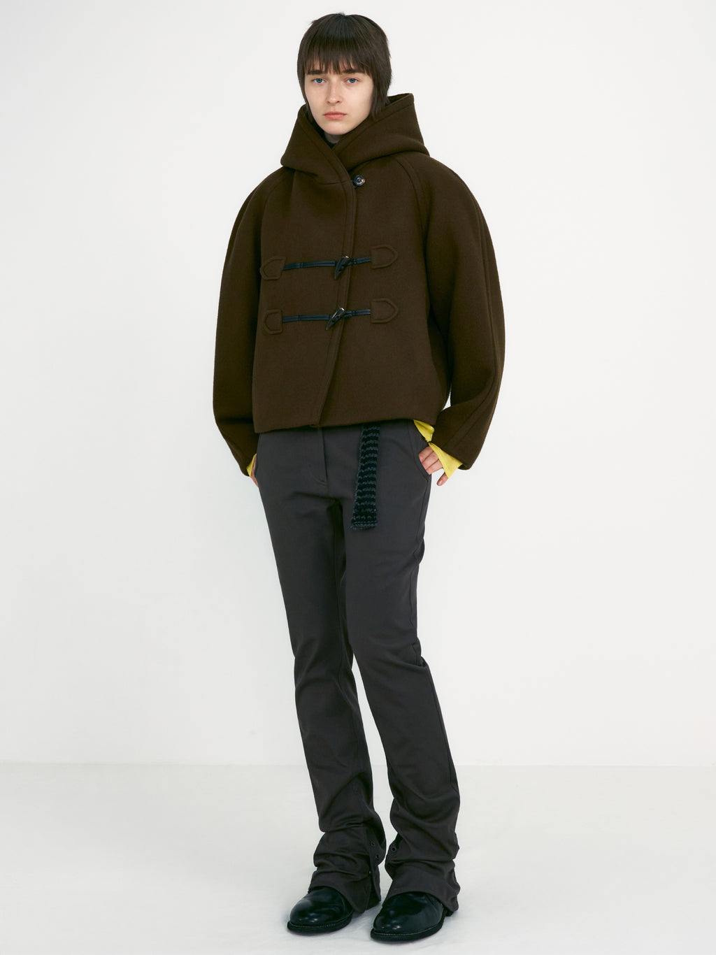 [low_classic] Duffle Short Coat
Khaki Brown