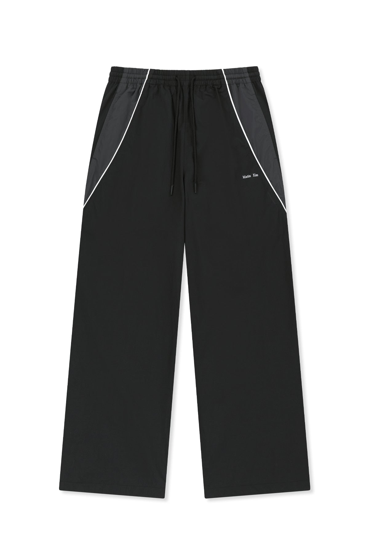 Matinkim Tonal Contrast Track Pants IN Black