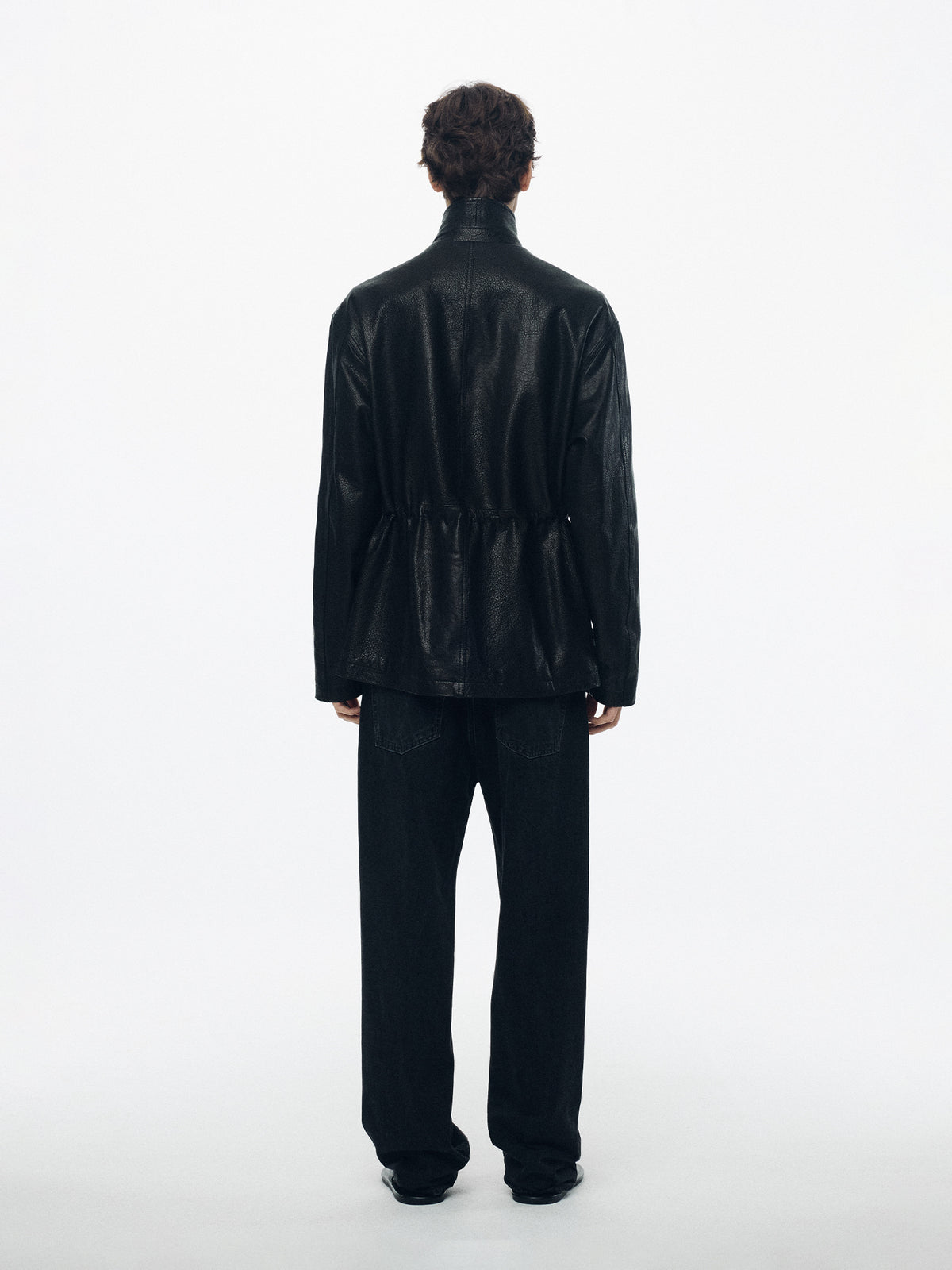 Nothing Written Arden leather jacket (Black, M)
