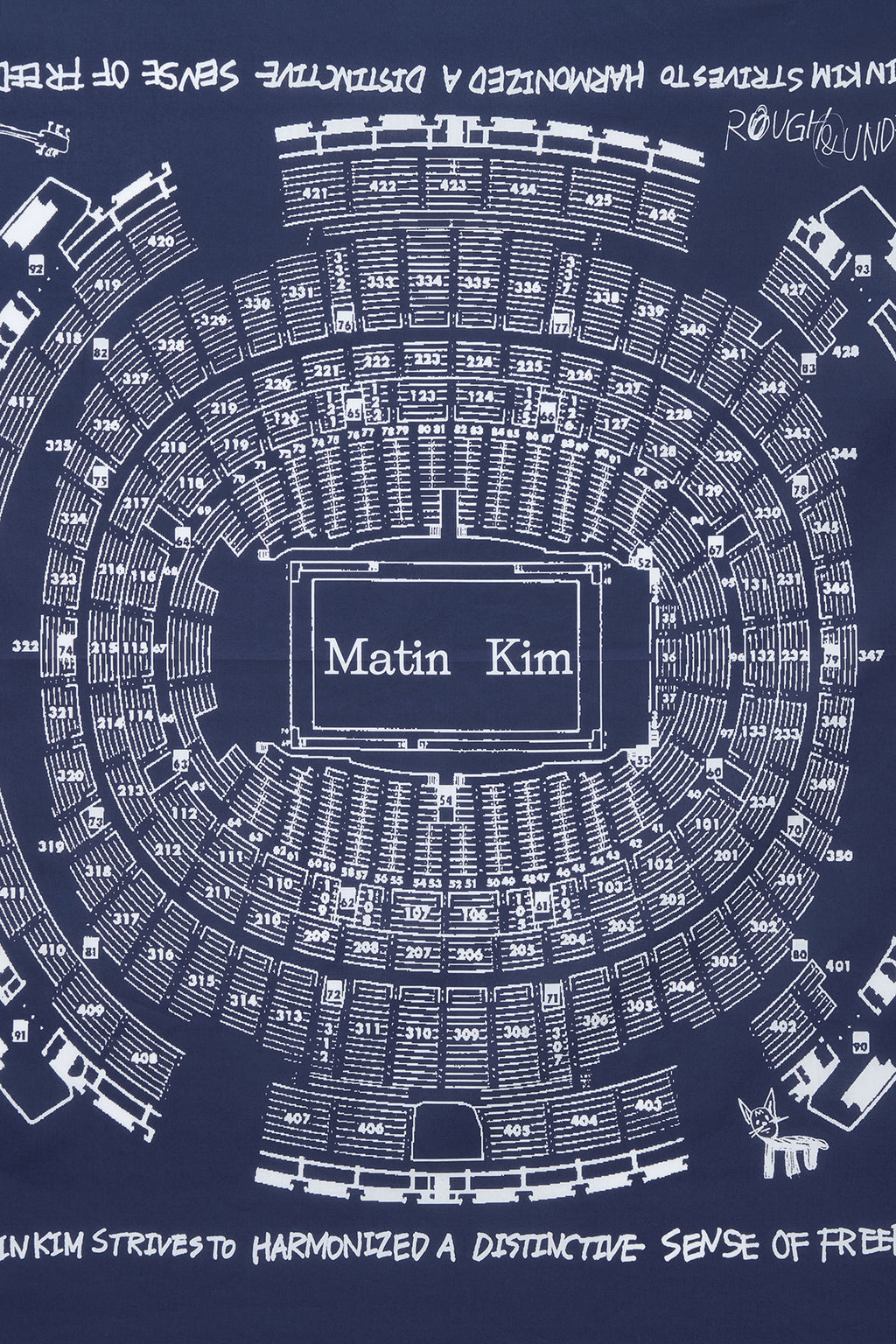 [matinkim] Matin Logo Festa Bandana IN Navy