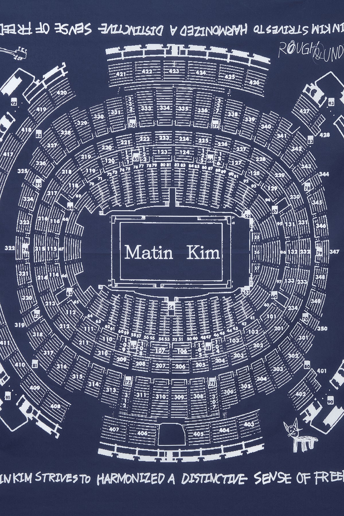 [matinkim] Matin Logo Festa Bandana IN Navy