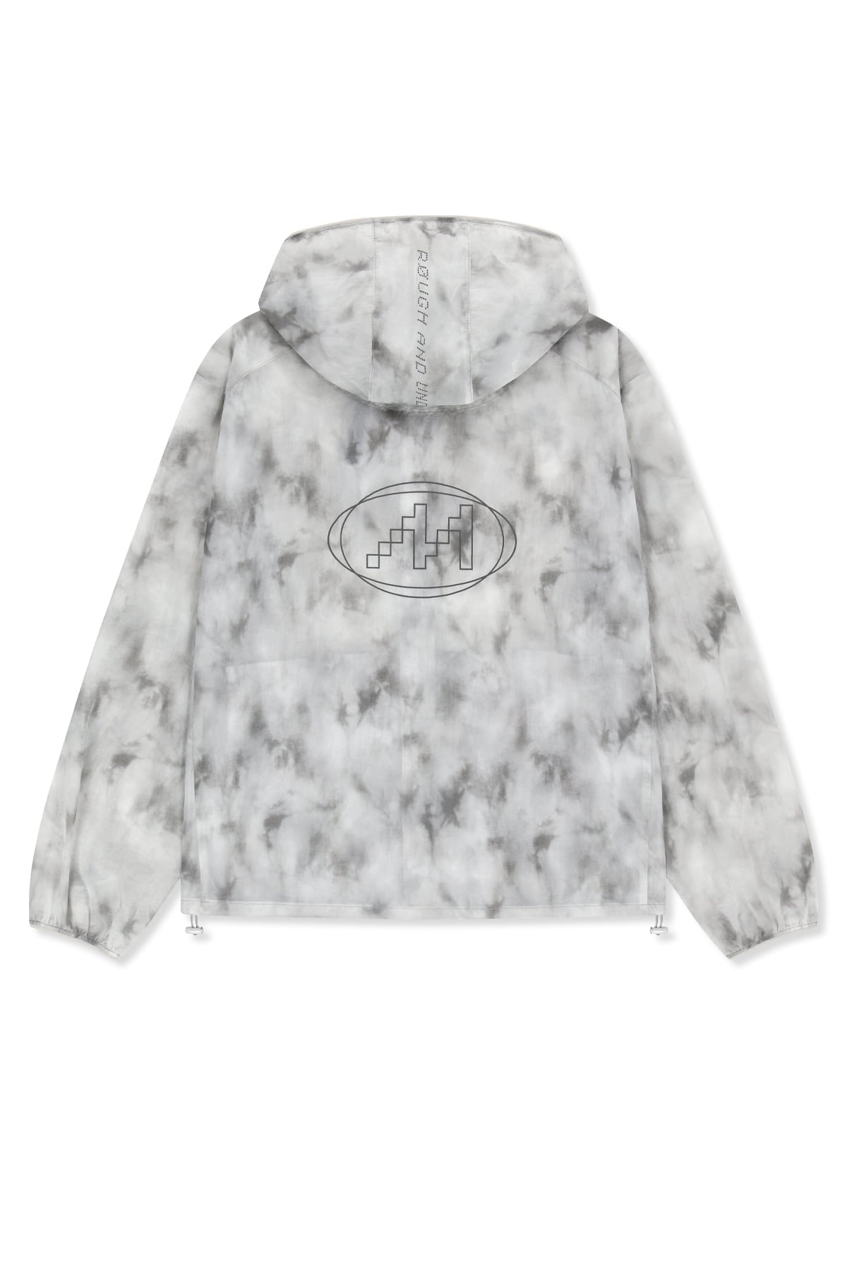 Matinkim Matin Pace Reflective Logo Windbreaker IN Light Grey