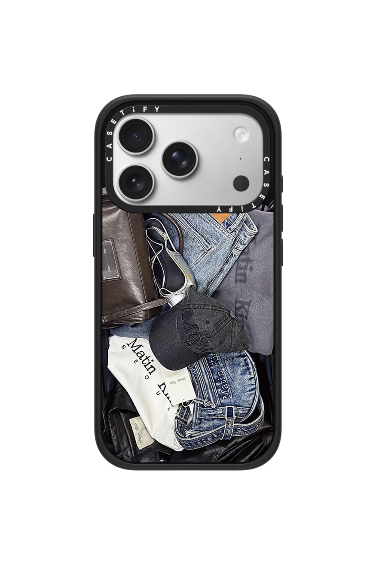 Matinkim Matin Kim X Casetify Unboxing Case IN Black