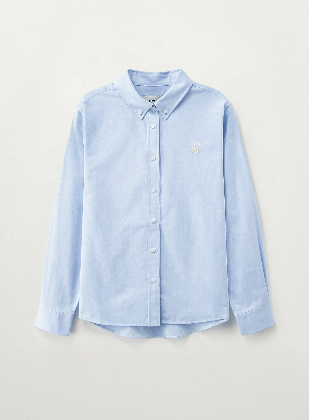 Satur Loren Oxford Shirt - Sky Blue