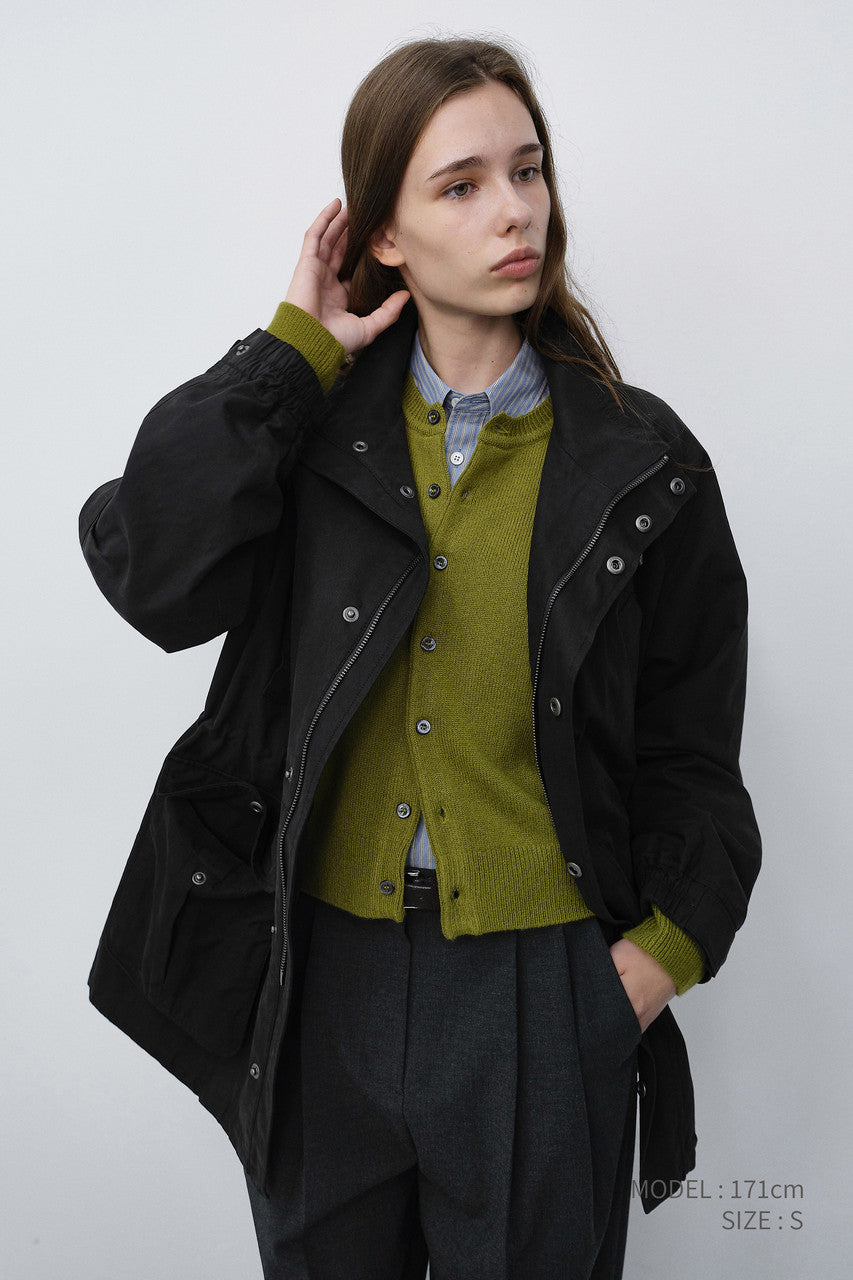 Dunst Unisex Modern Field Jacket Black