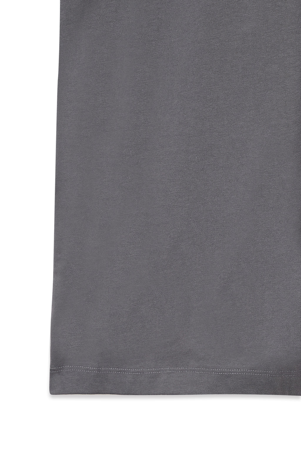 [matinkim] VINTAGE LOGO GRAPHIC TOP IN CHARCOAL