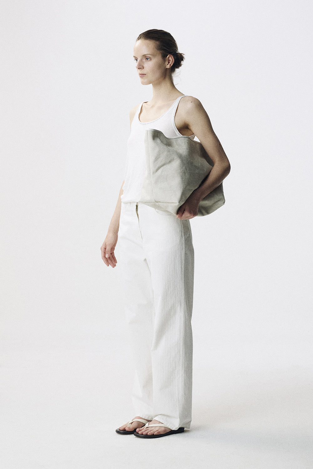 Nothing Written Dover canvas shoulder bag (Ecru white)