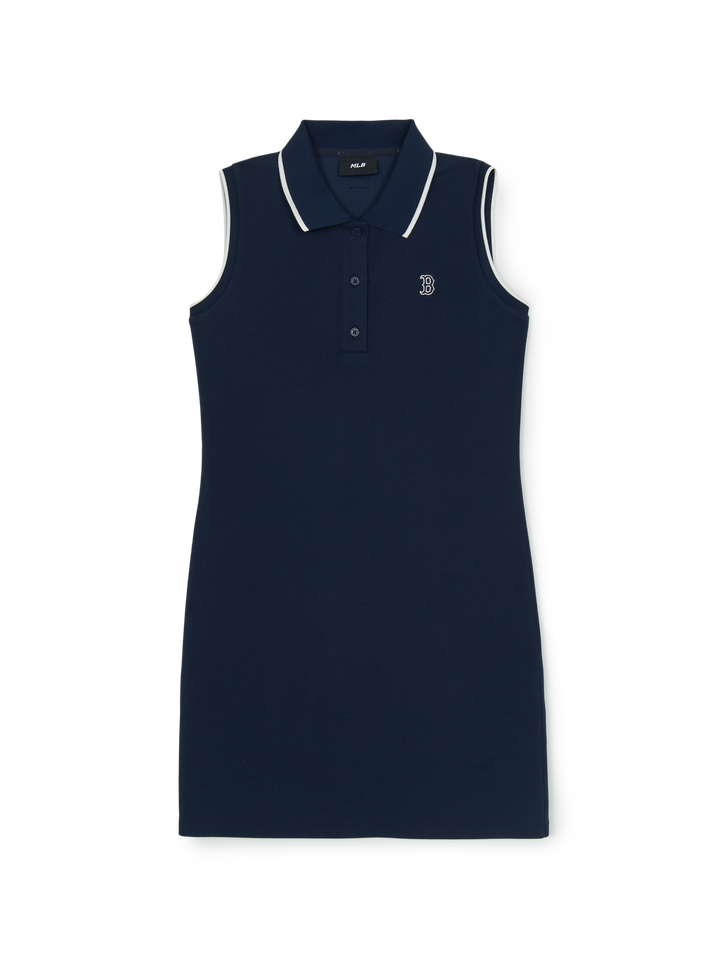 MLB Korea Women's Varsity Slim Fit Collar Sleeveless Ops