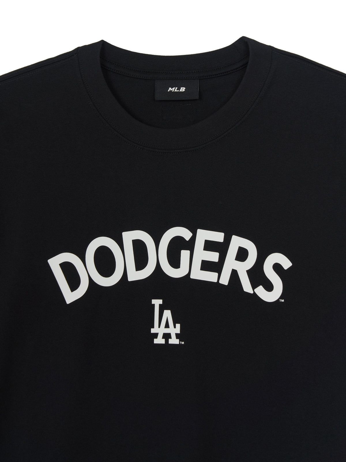 MLB Korea Lettering Logo Point Semi Over-Fit T-shirts