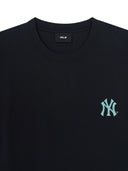 MLB Korea Basic Street Color Lettering Over Fit T-shirt