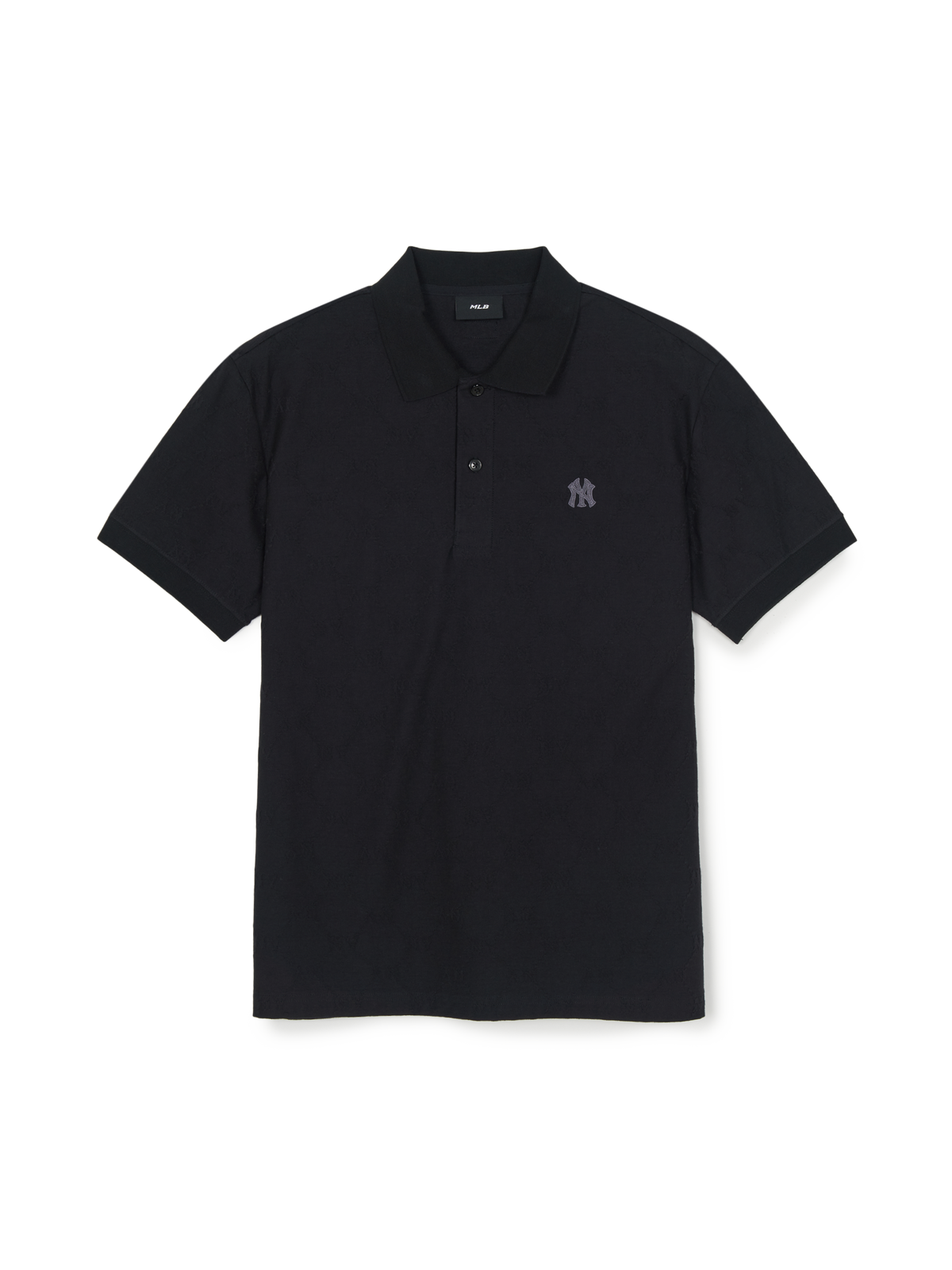 MLB Korea Dia Monogram Tonal Jacquard Polo T-Shirts