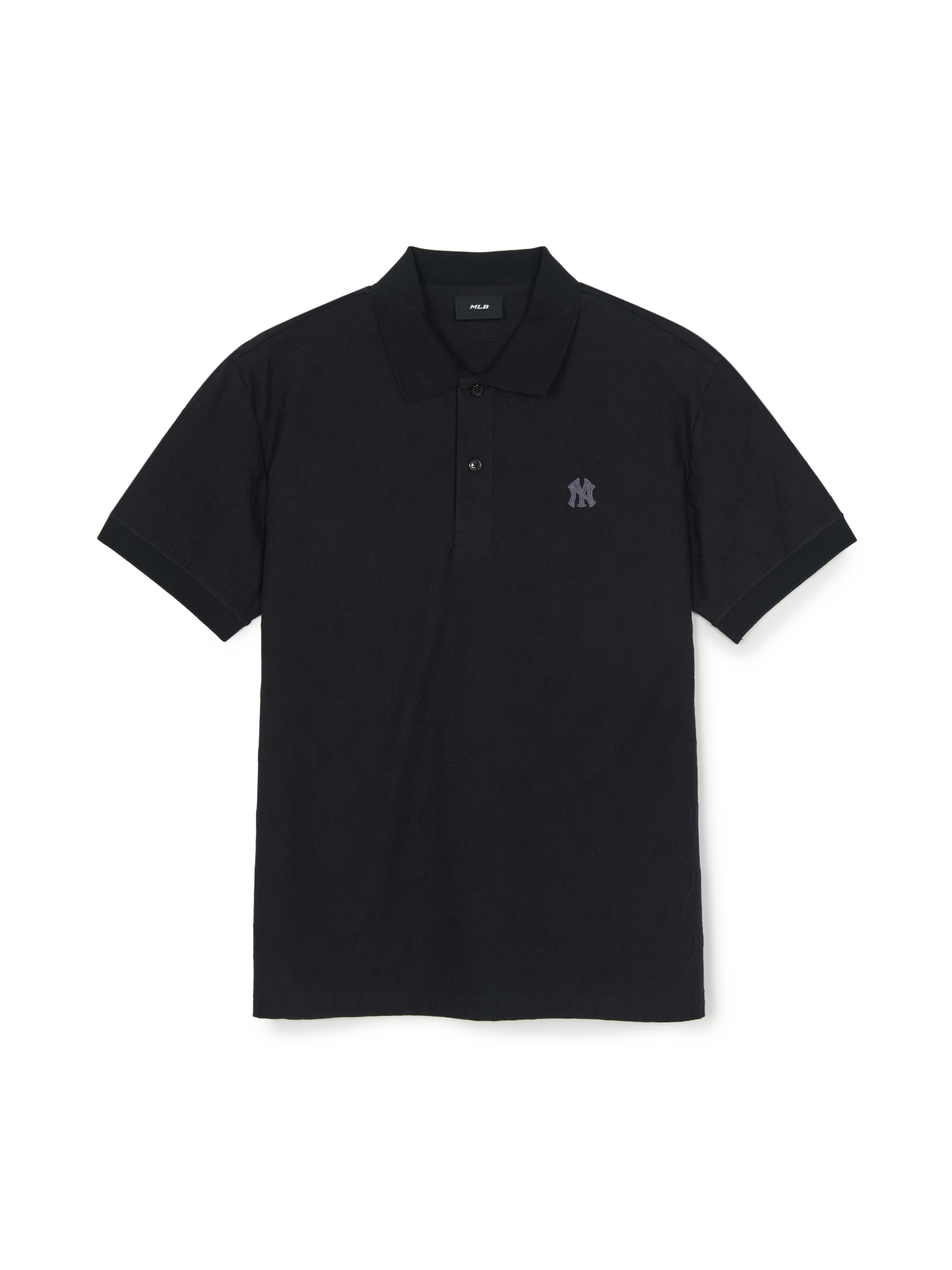 MLB Korea Dia Monogram Tonal Jacquard Polo T-Shirts