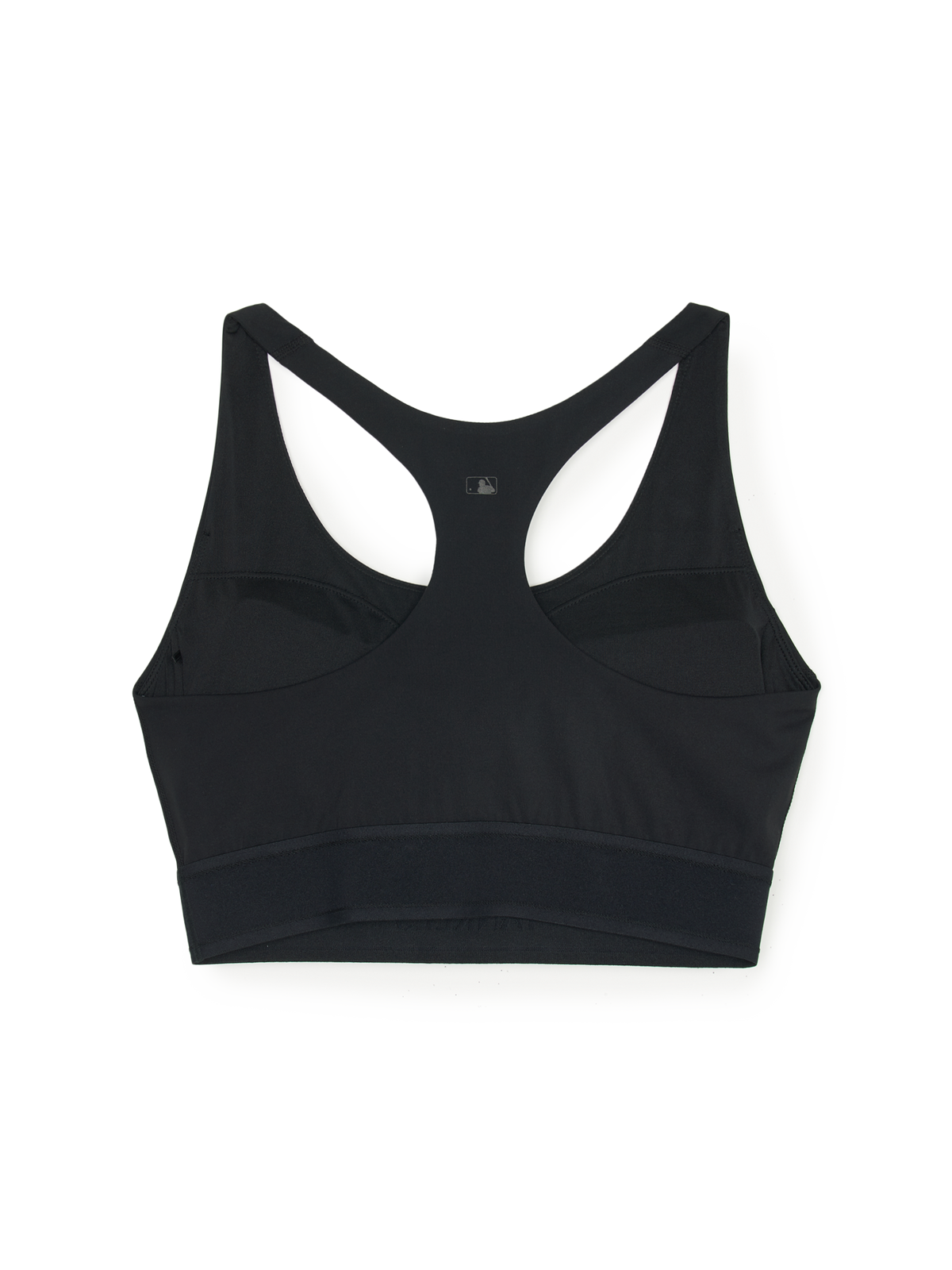 MLB Korea Women's Basic Lettering Band Point Crop Top