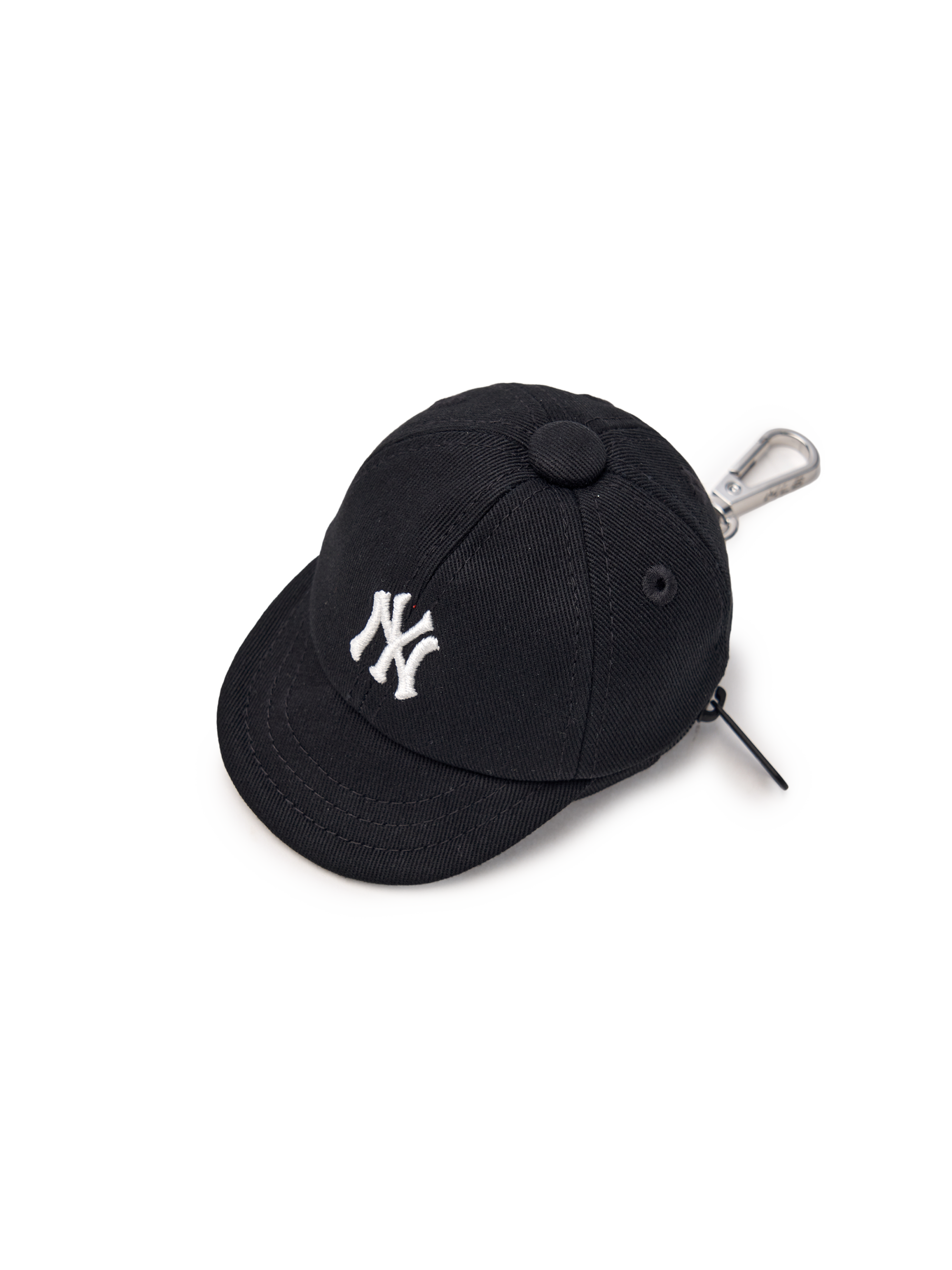 MLB Korea Basic Logo Ballcap Pouch Keyring