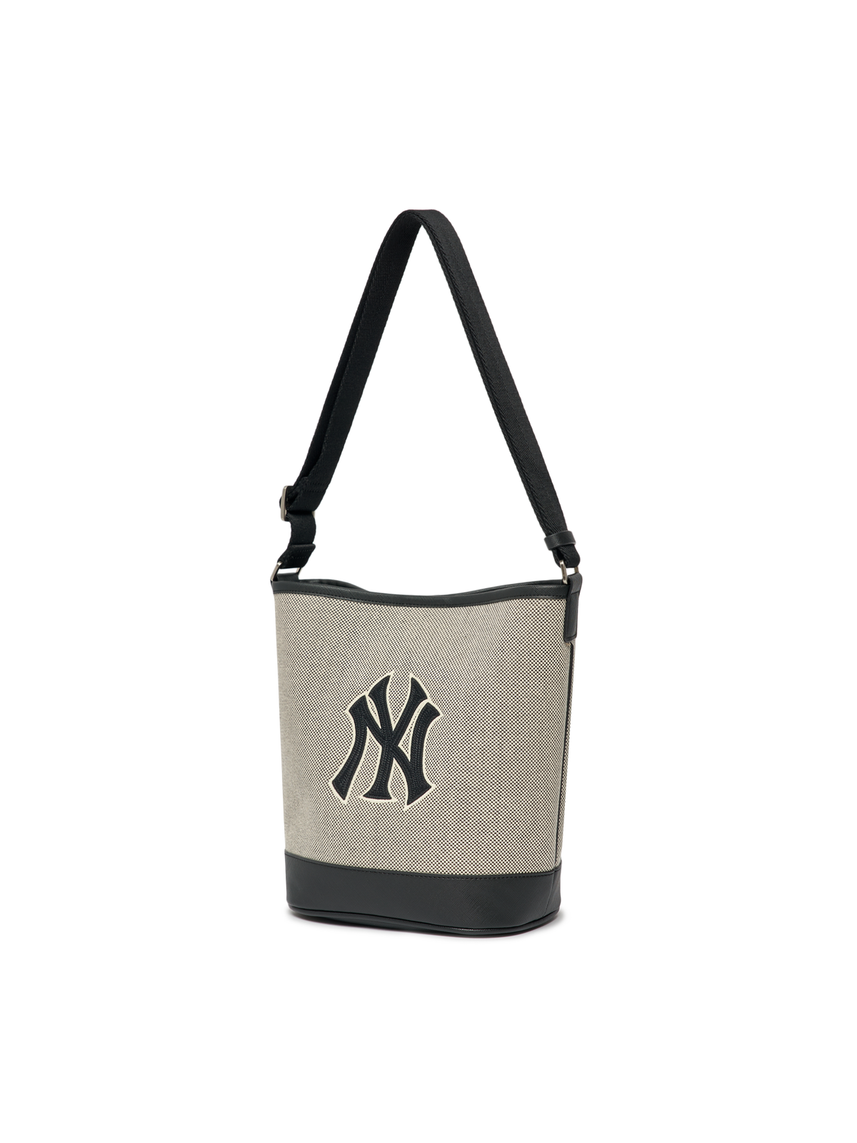 MLB Korea Basic Big Logo Canvas Bucket Bag