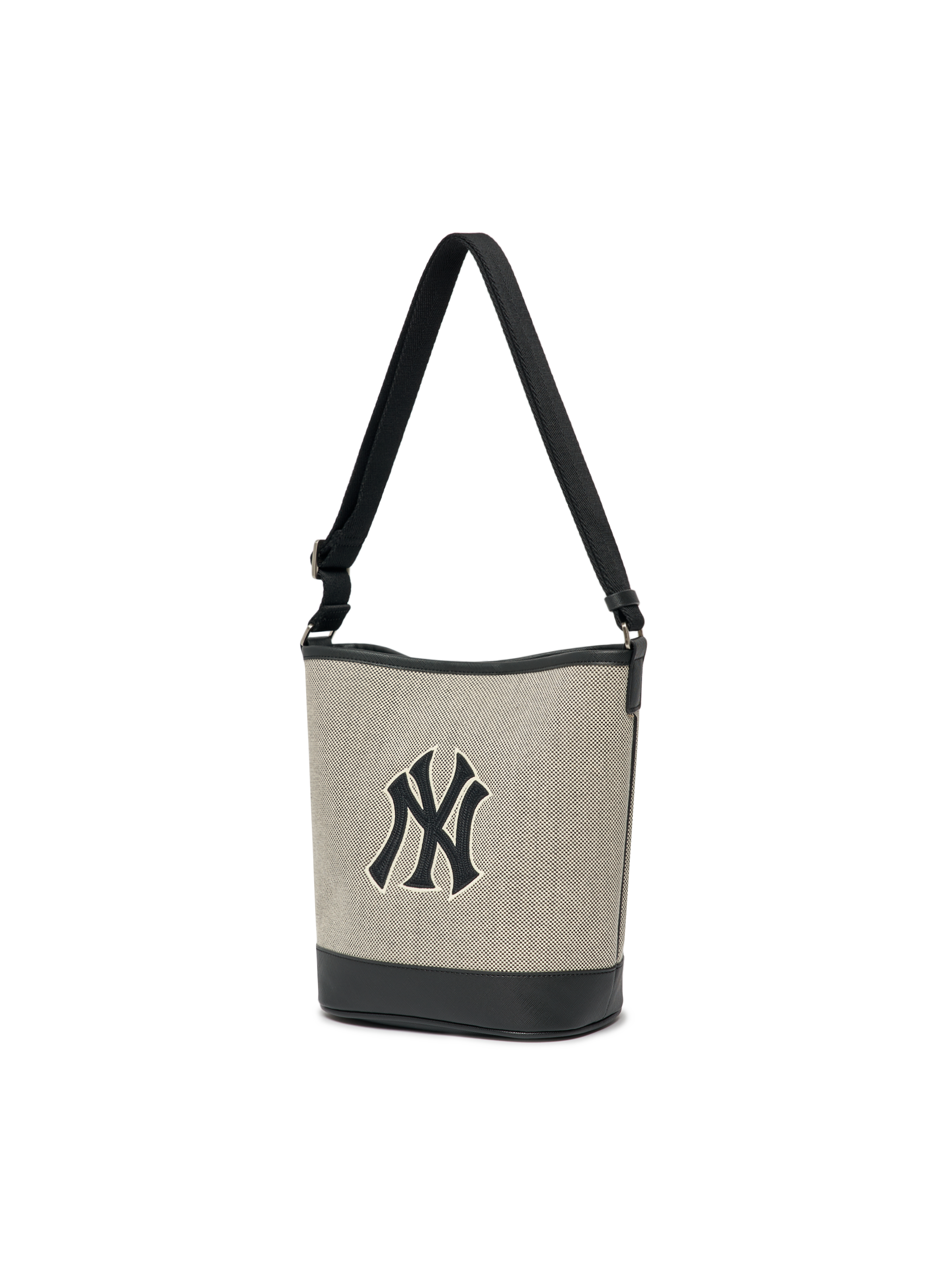 MLB Korea Basic Big Logo Canvas Bucket Bag